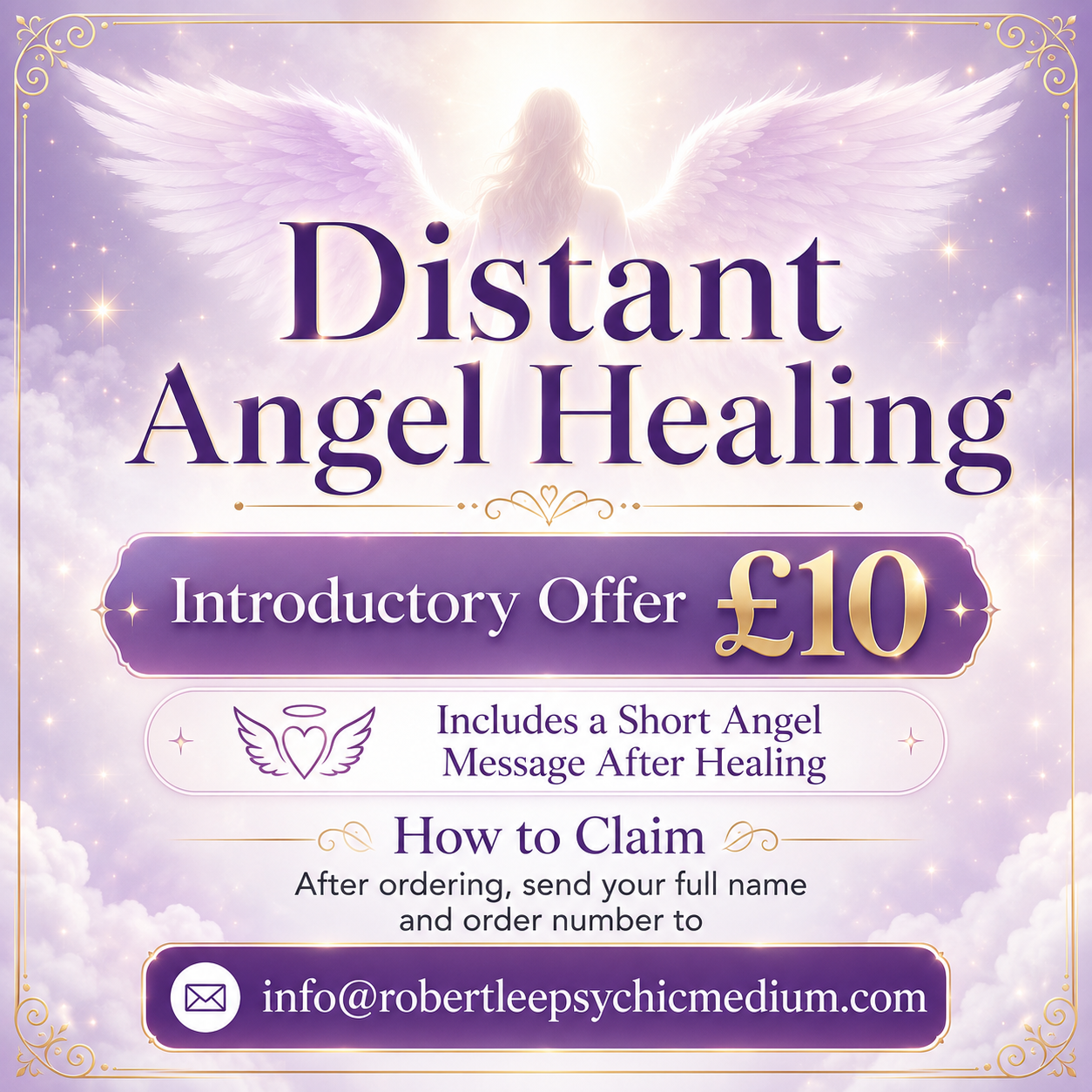 Distant Angel Healing - Introductory Offer